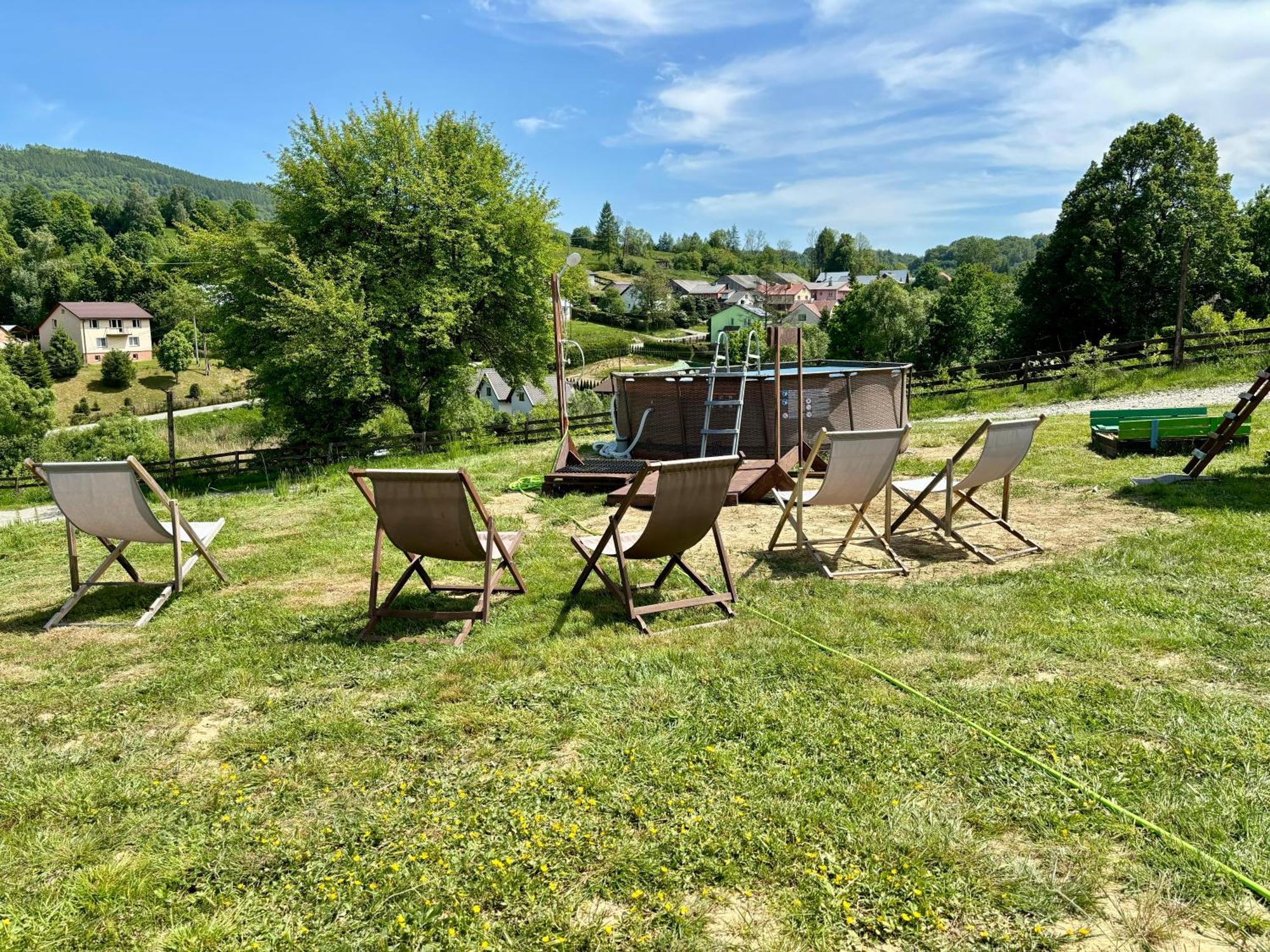 Glamping Bieszczady Z Jacuzzi I Basenem Hotel Solina  Eksteriør billede