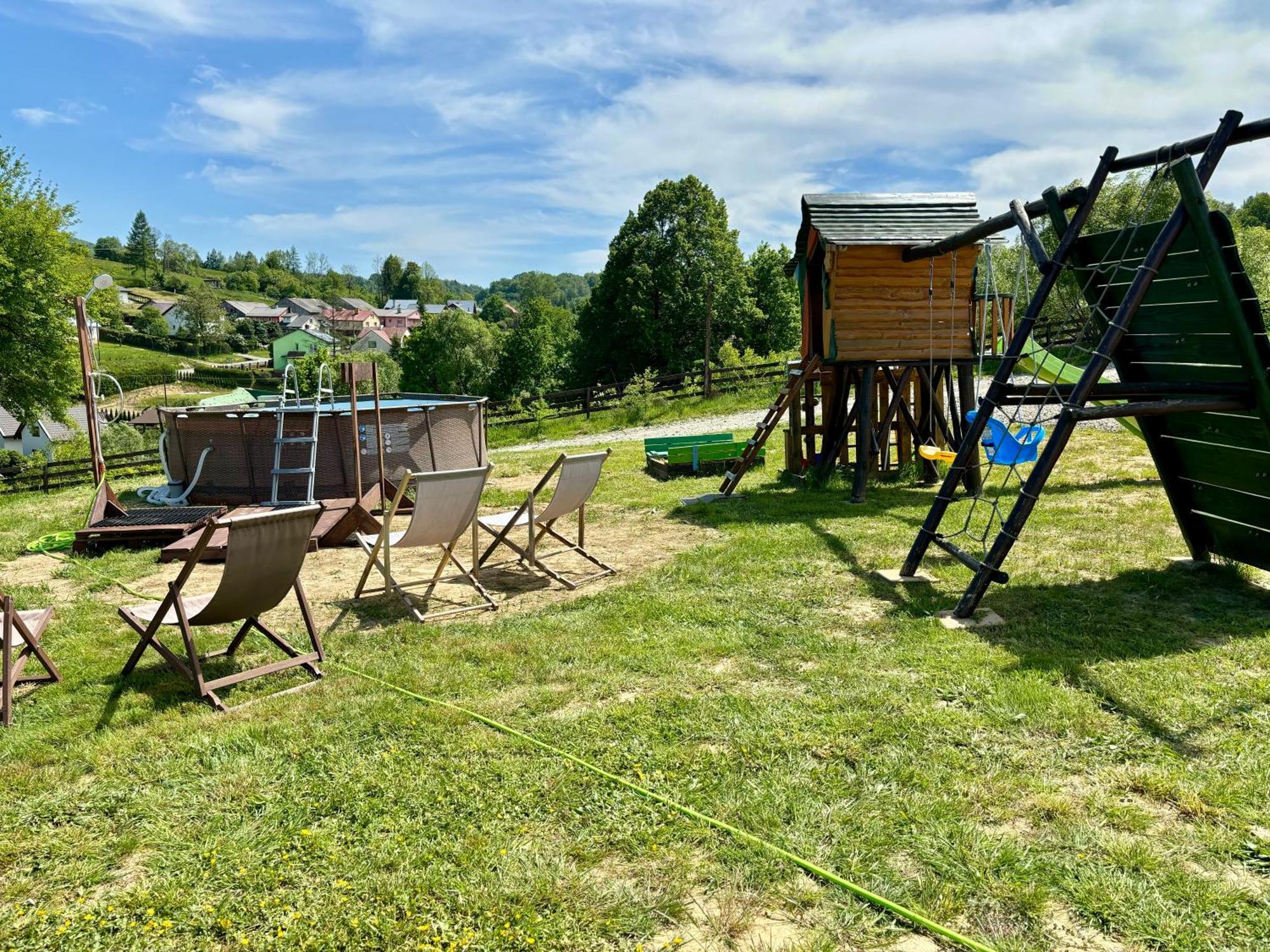 Glamping Bieszczady Z Jacuzzi I Basenem Hotel Solina  Eksteriør billede