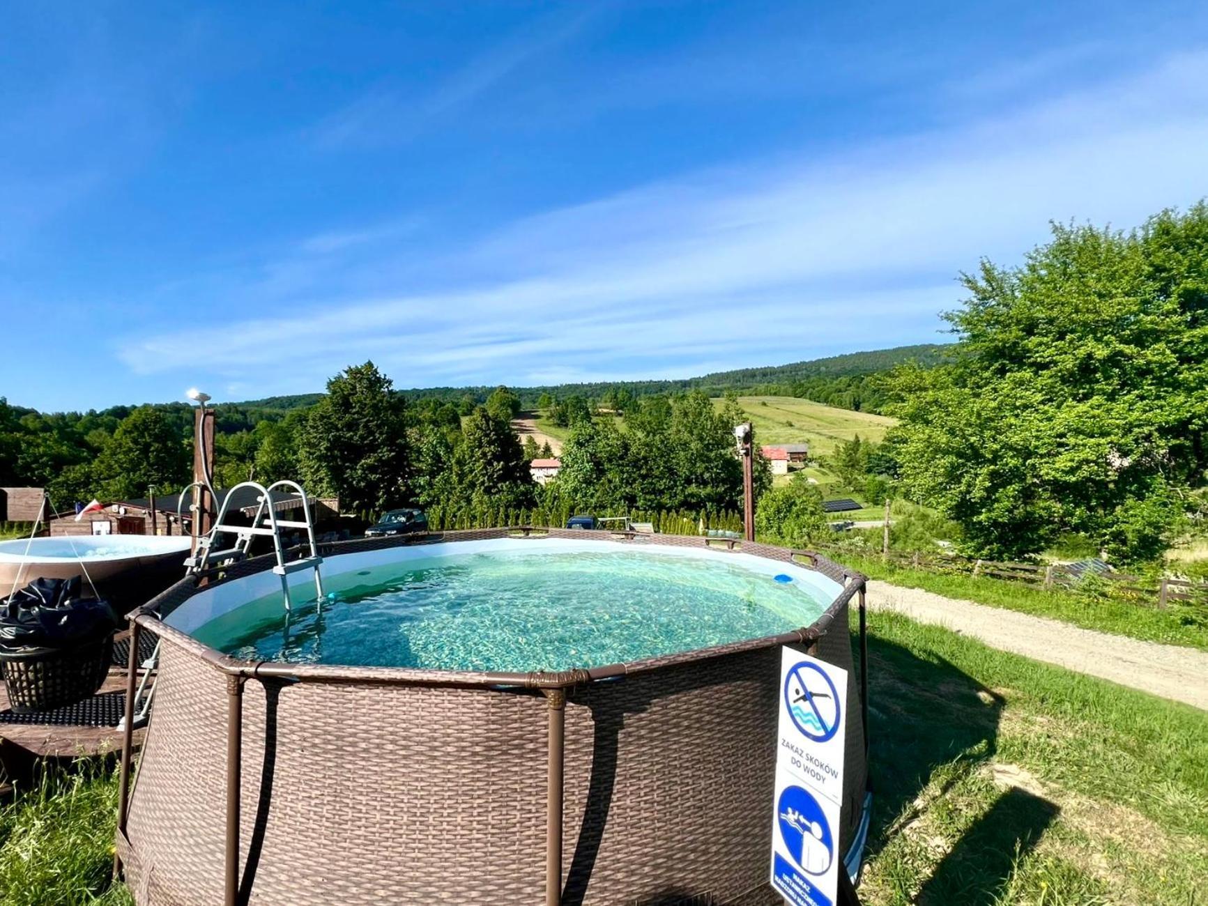 Glamping Bieszczady Z Jacuzzi I Basenem Hotel Solina  Eksteriør billede